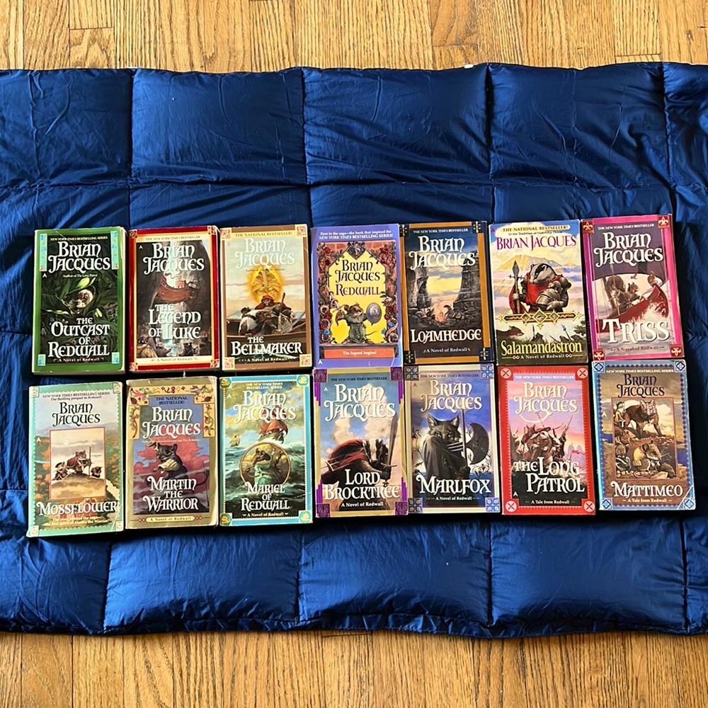 Brian Jacques Redwall series books